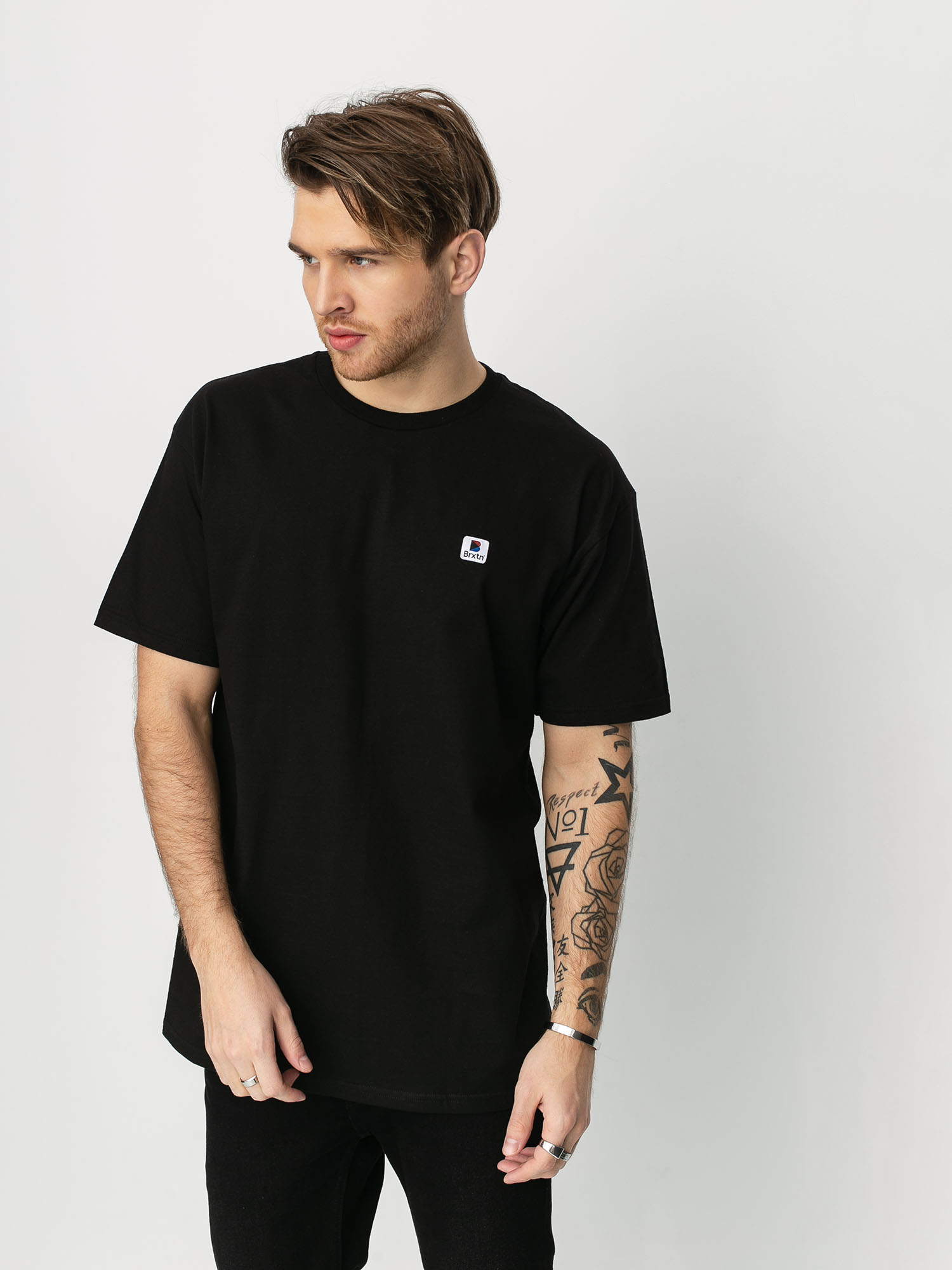 T-shirt Brixton Stowell Stt (black)