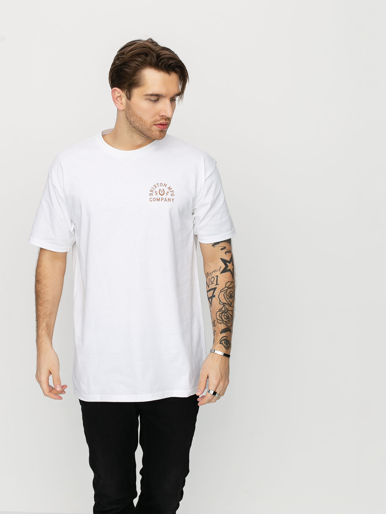 T-shirt Brixton Luck Stt (white)