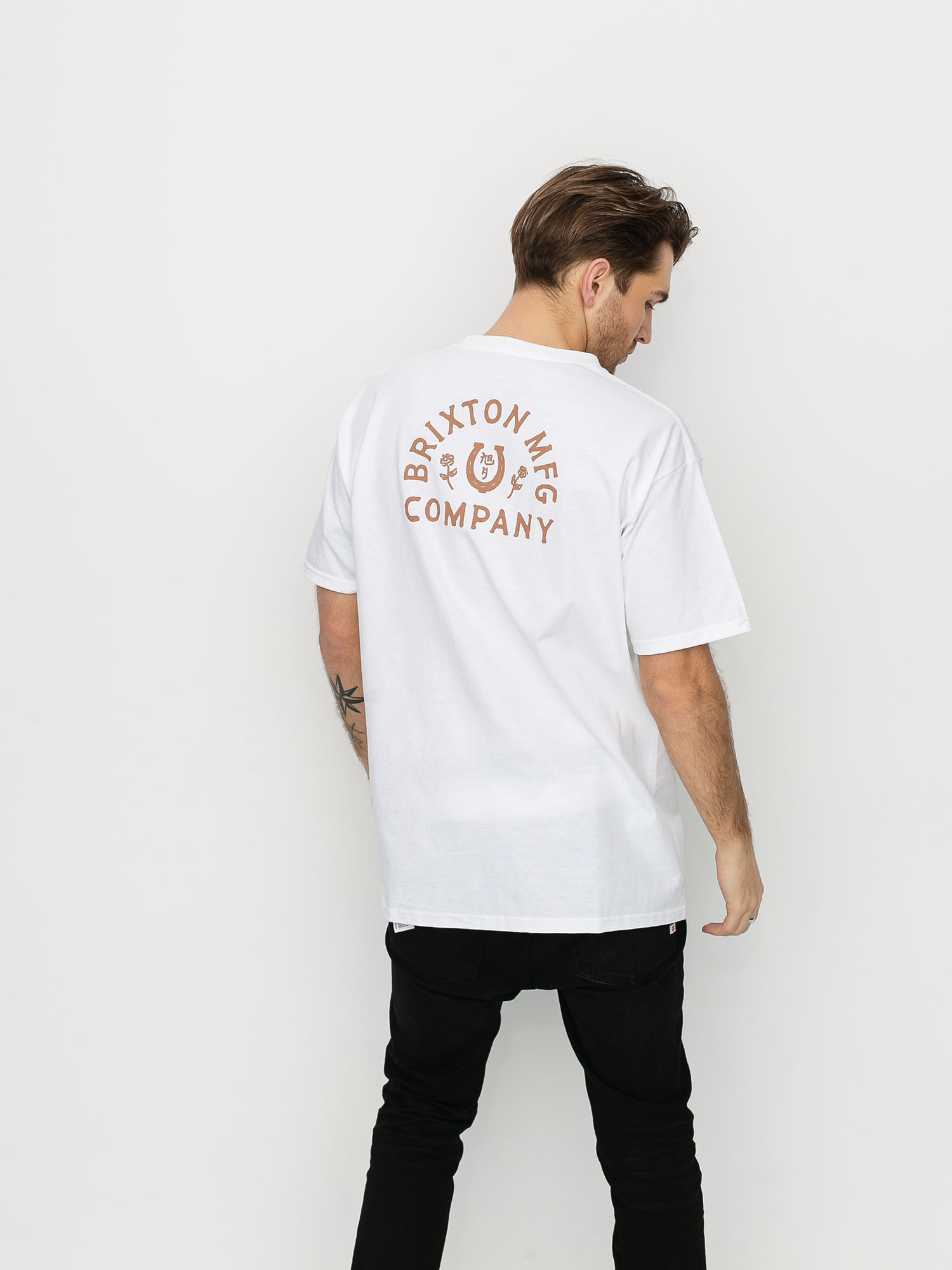 T-shirt Brixton Luck Stt (white)