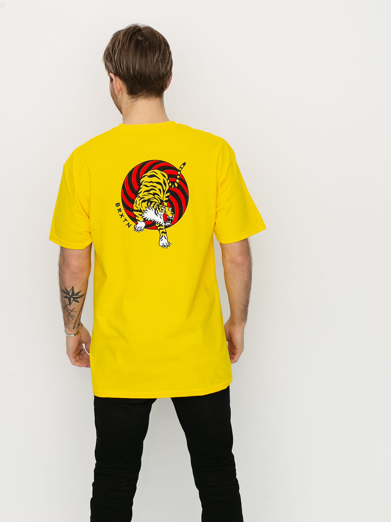 T-shirt Brixton Bandit Stt (yellow)