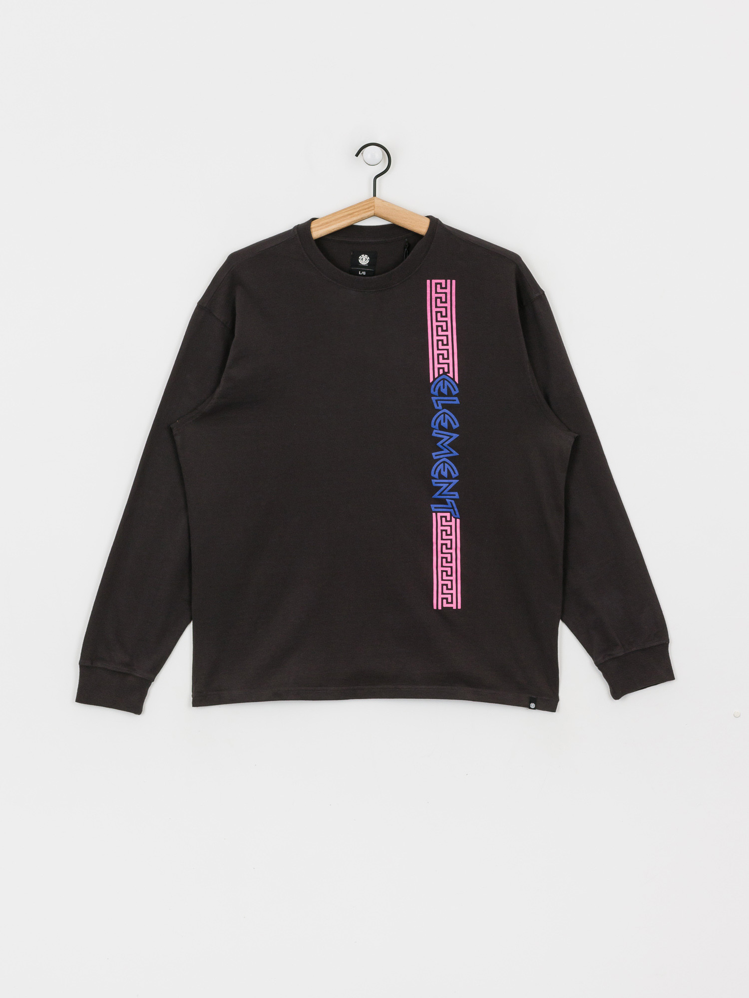 Longsleeve Element No Pain Box (off black)