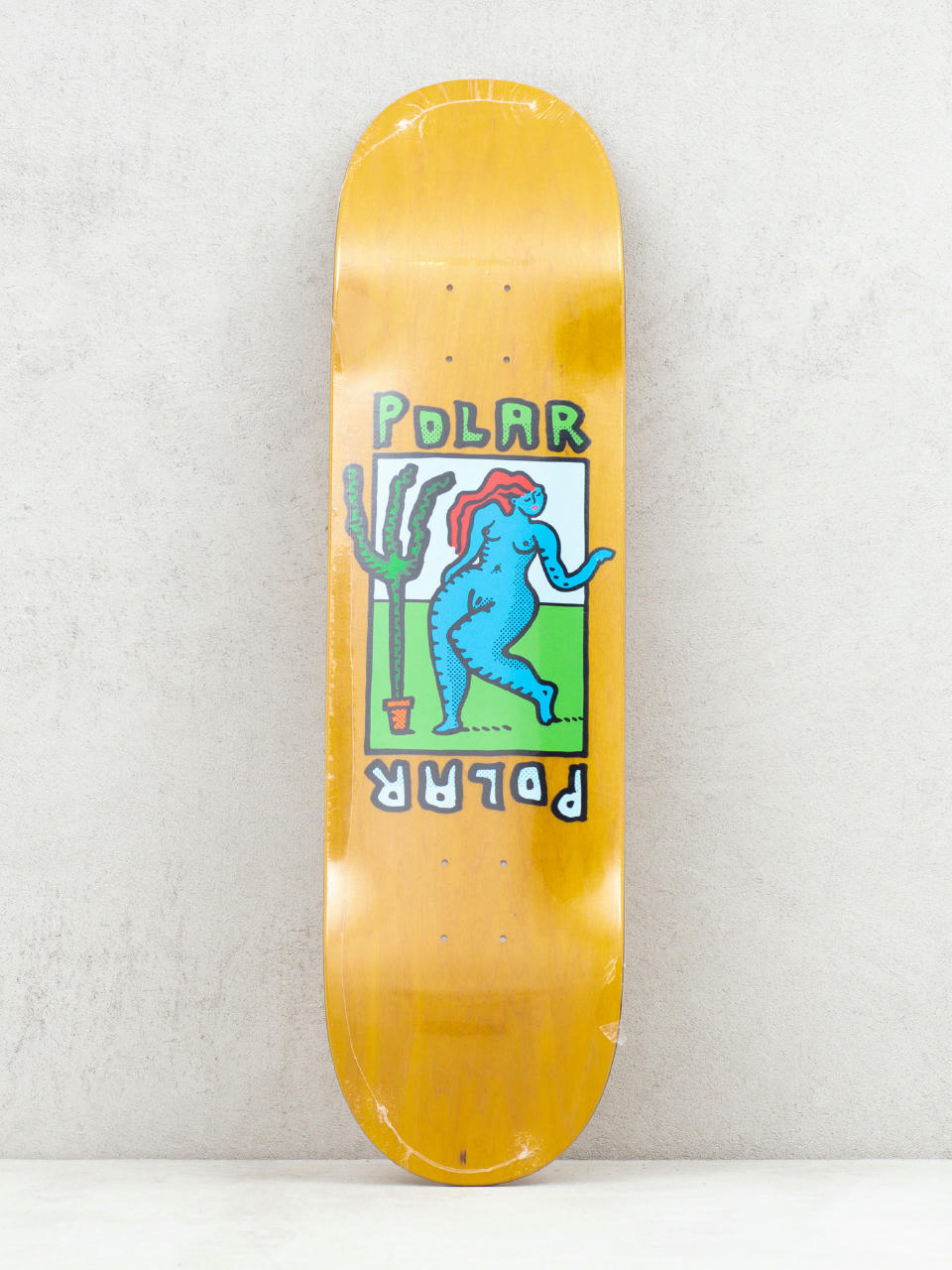 Deck Polar Skate Team Cactus Dance Slick (yellow)