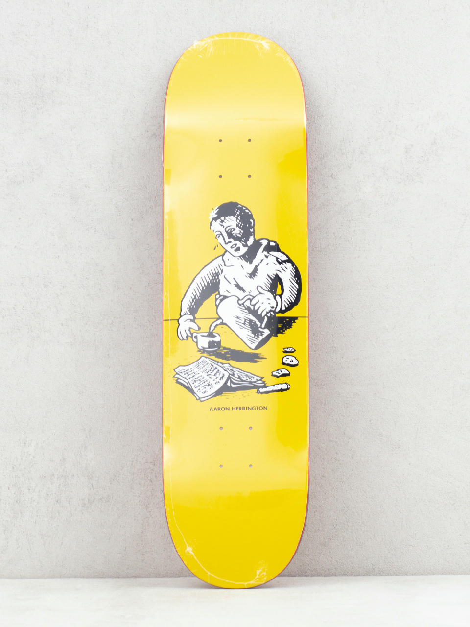 Deck Polar Skate Aaron Herrington Breakfast (yellow)