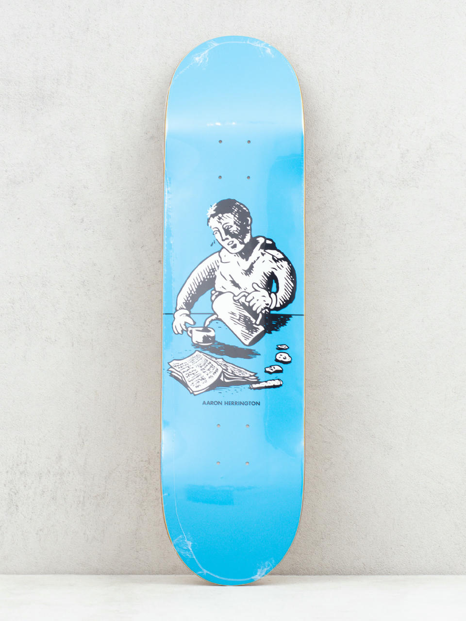 Deck Polar Skate Aaron Herrington Breakfast (blue)