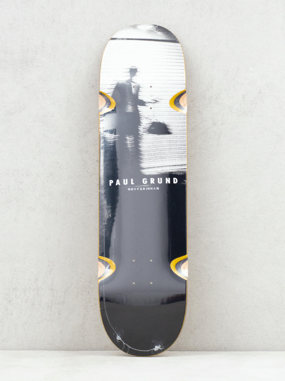 Deck Polar Skate Paul Grund Man In Rain Wheel Wells (multi)