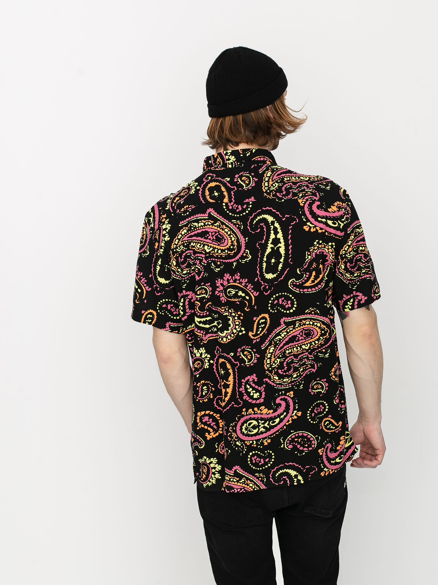 Koszula Quiksilver Fluid Geo (black microdose)