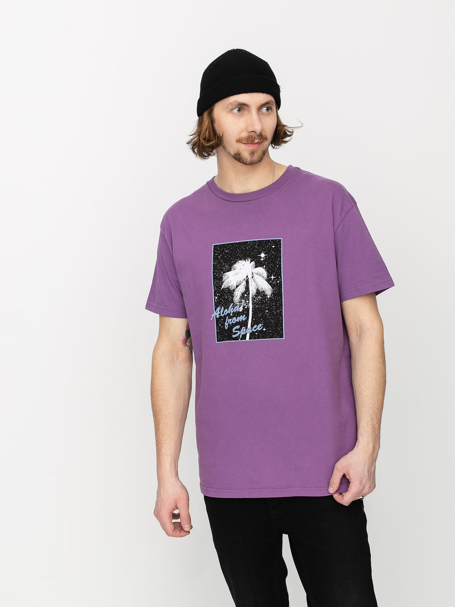 T-shirt Quiksilver Og Aloha (crushed grape)