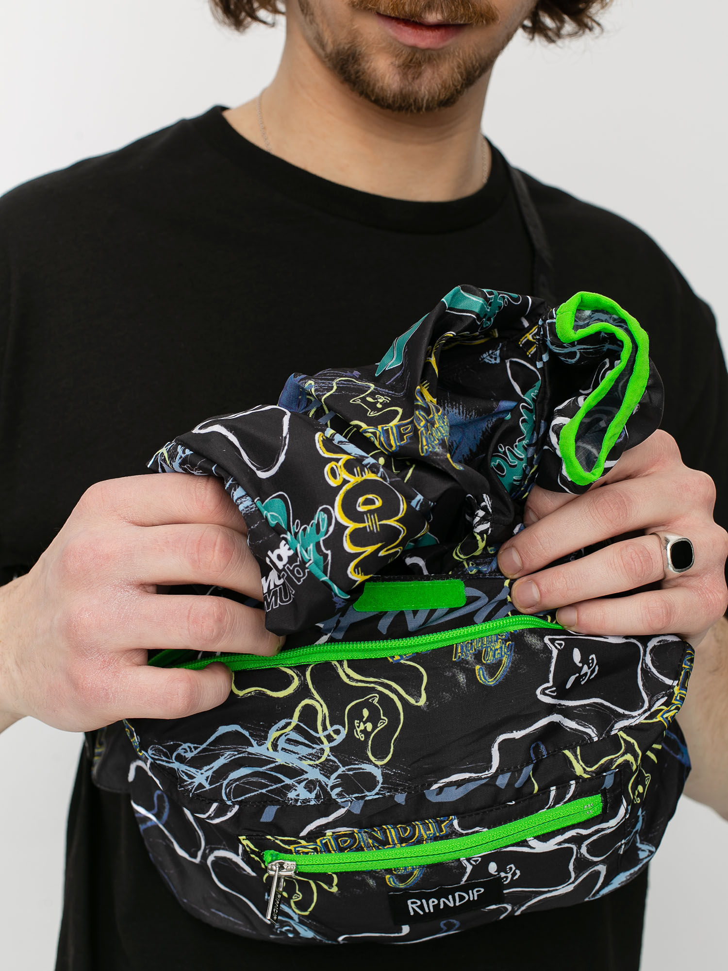 Kurtka RipNDip Goalasso Fanorak (black)