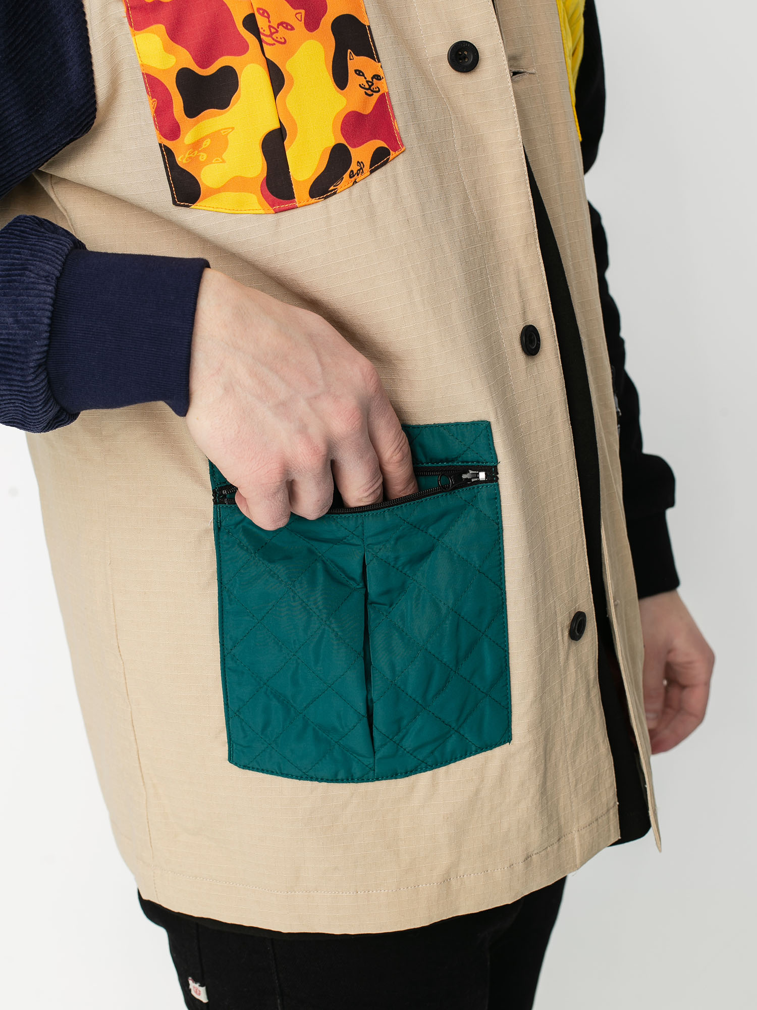 Kurtka RipNDip Risma Militarty (multi)