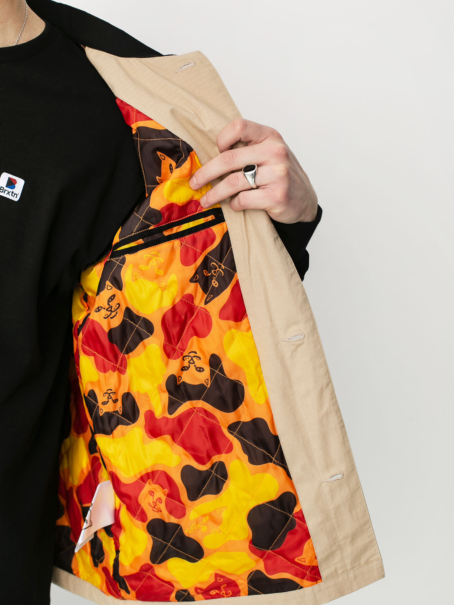 Kurtka RipNDip Risma Militarty (multi)