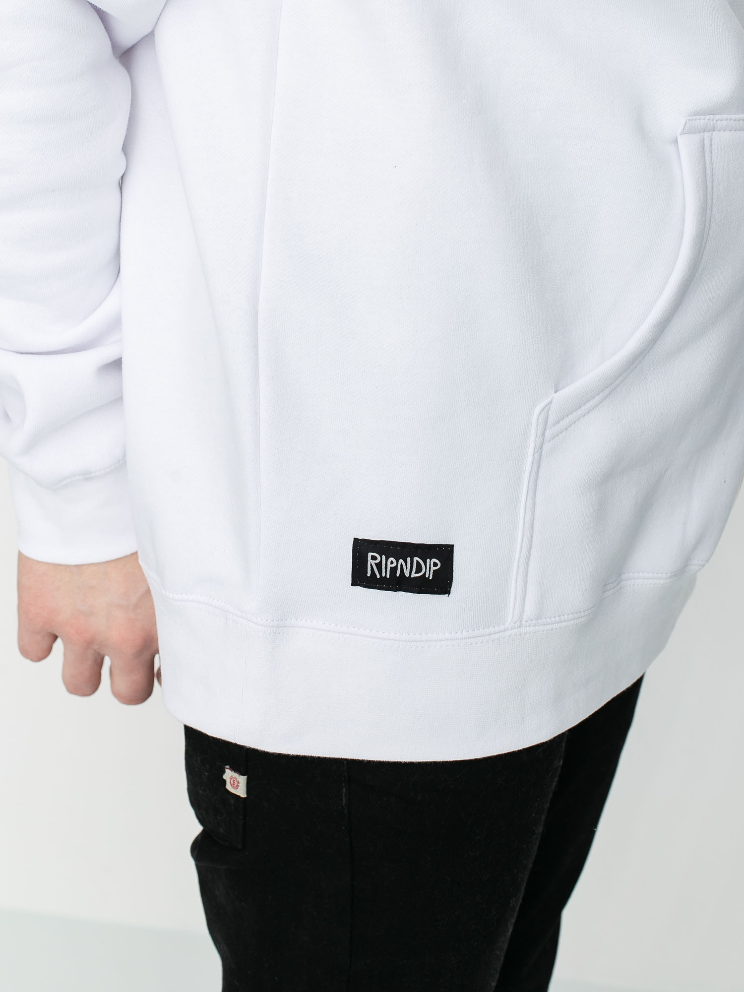 Bluza z kapturem RipNDip Mind Blown HD (white)