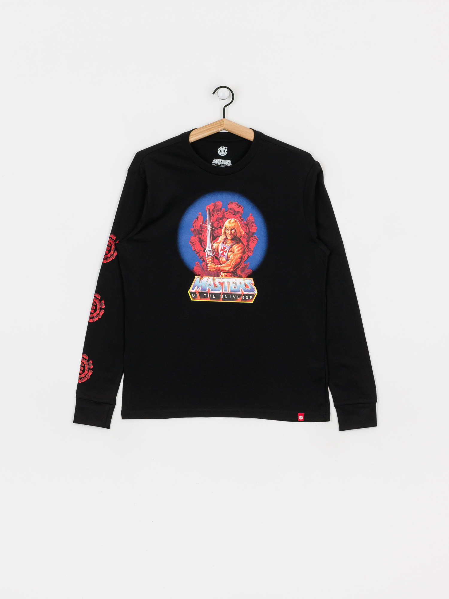 Longsleeve Element Motu He Man (flint black)
