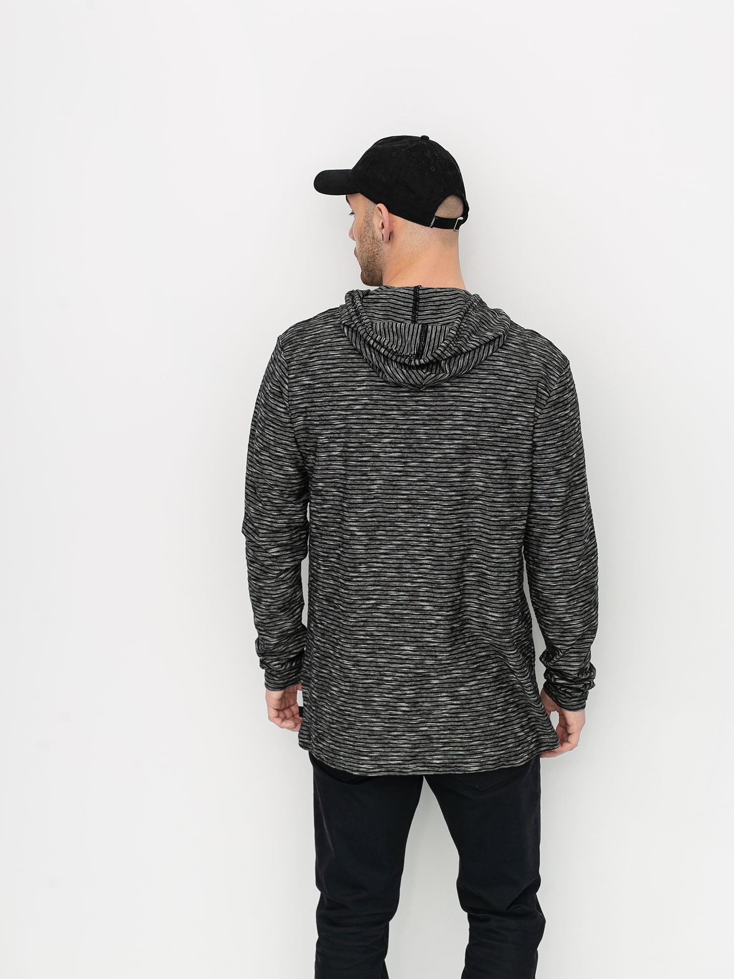 Bluza z kapturem Quiksilver Kentin HD (black kentin)