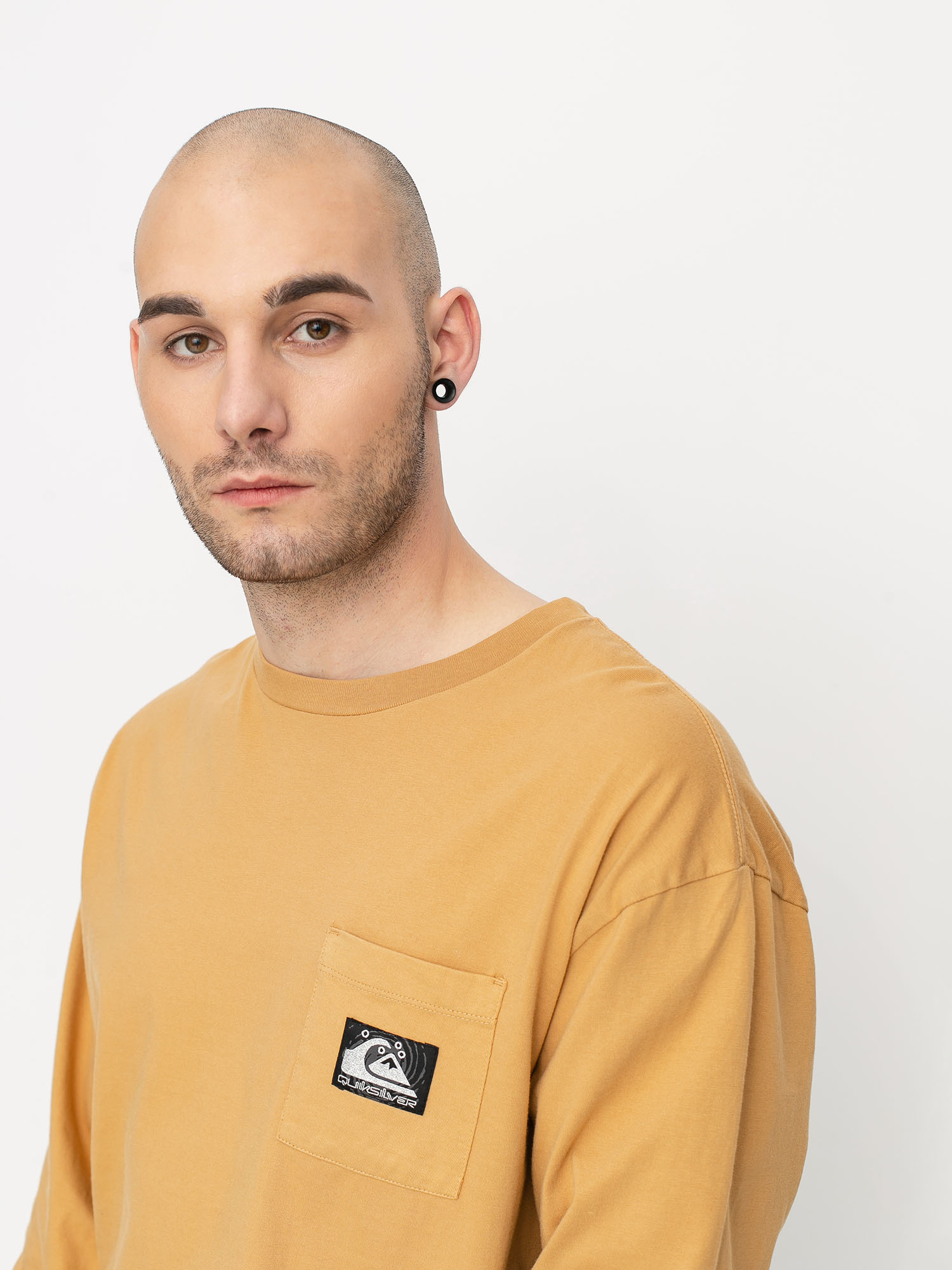 Longsleeve Quiksilver Og Label (iced coffee)