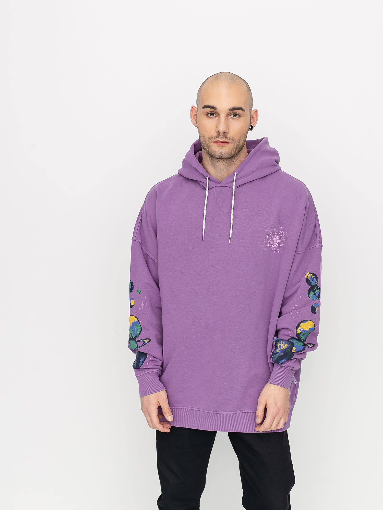 Bluza z kapturem Quiksilver Og HD (crushed grape)