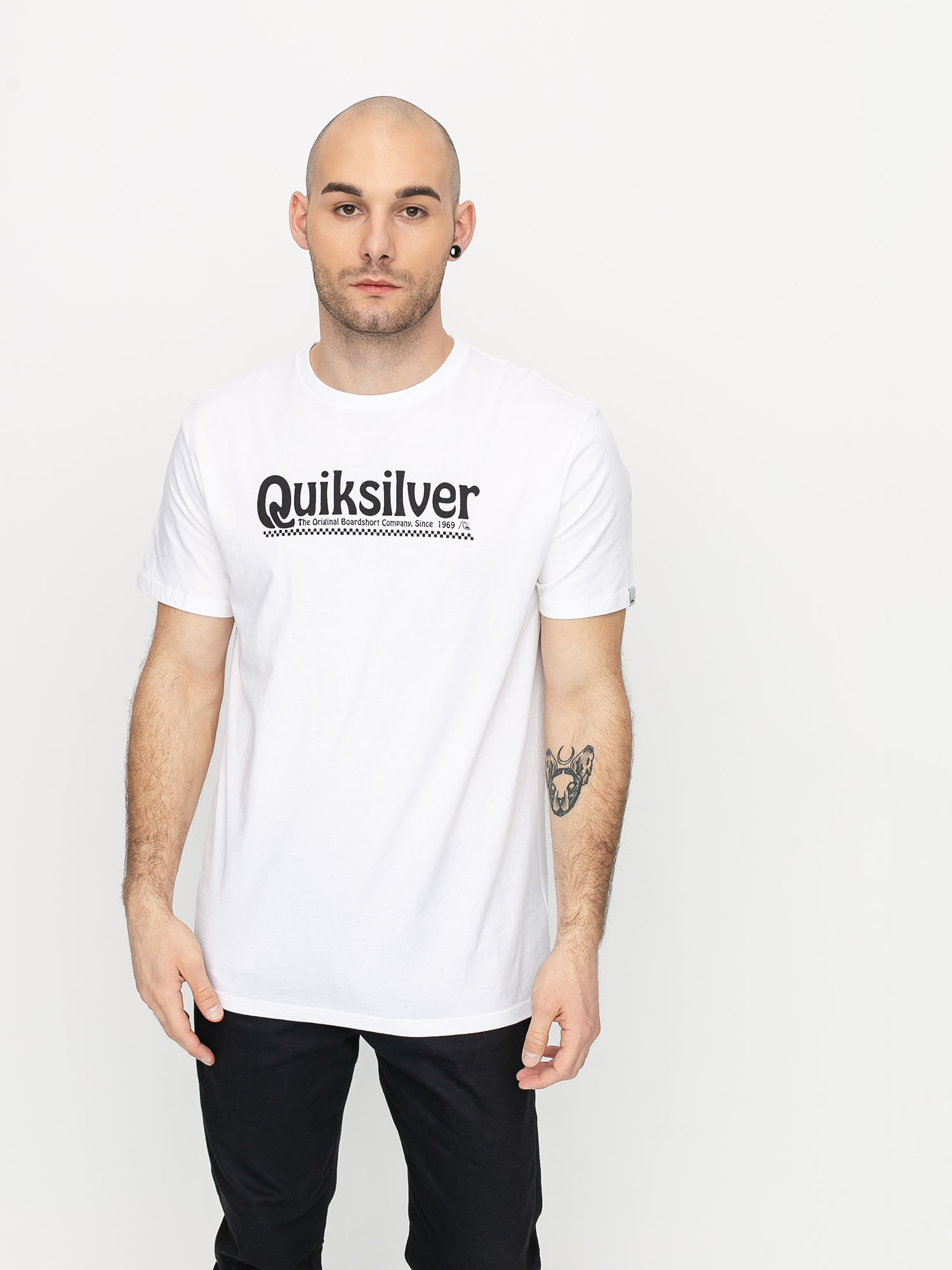 T-shirt Quiksilver New Slang (white)