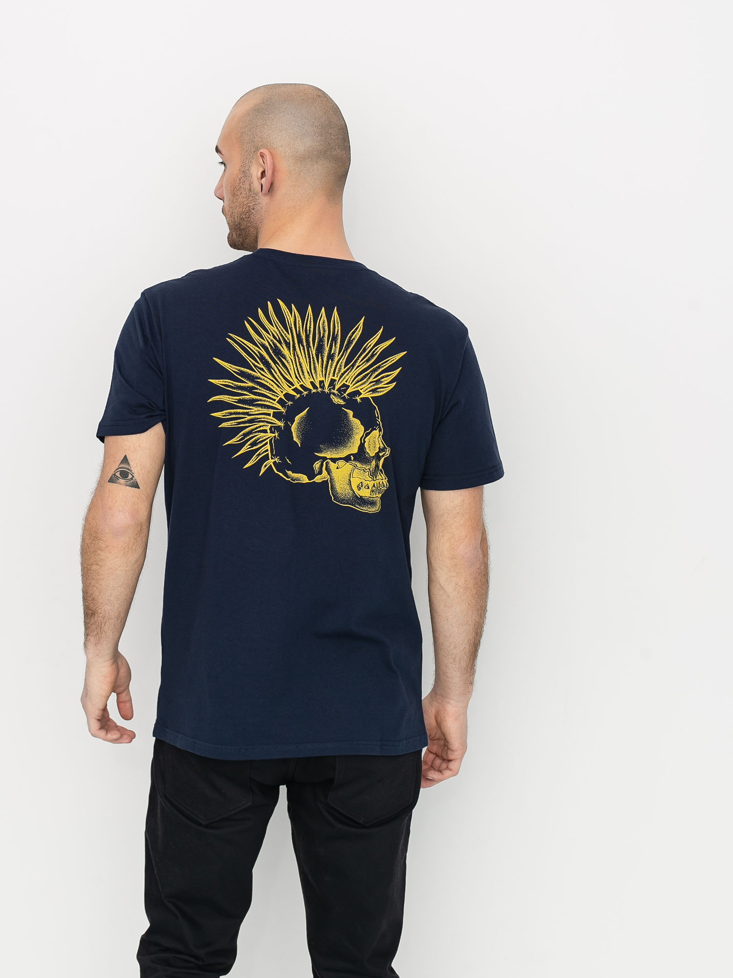 T-shirt Quiksilver Drum Therapy (navy blazer)