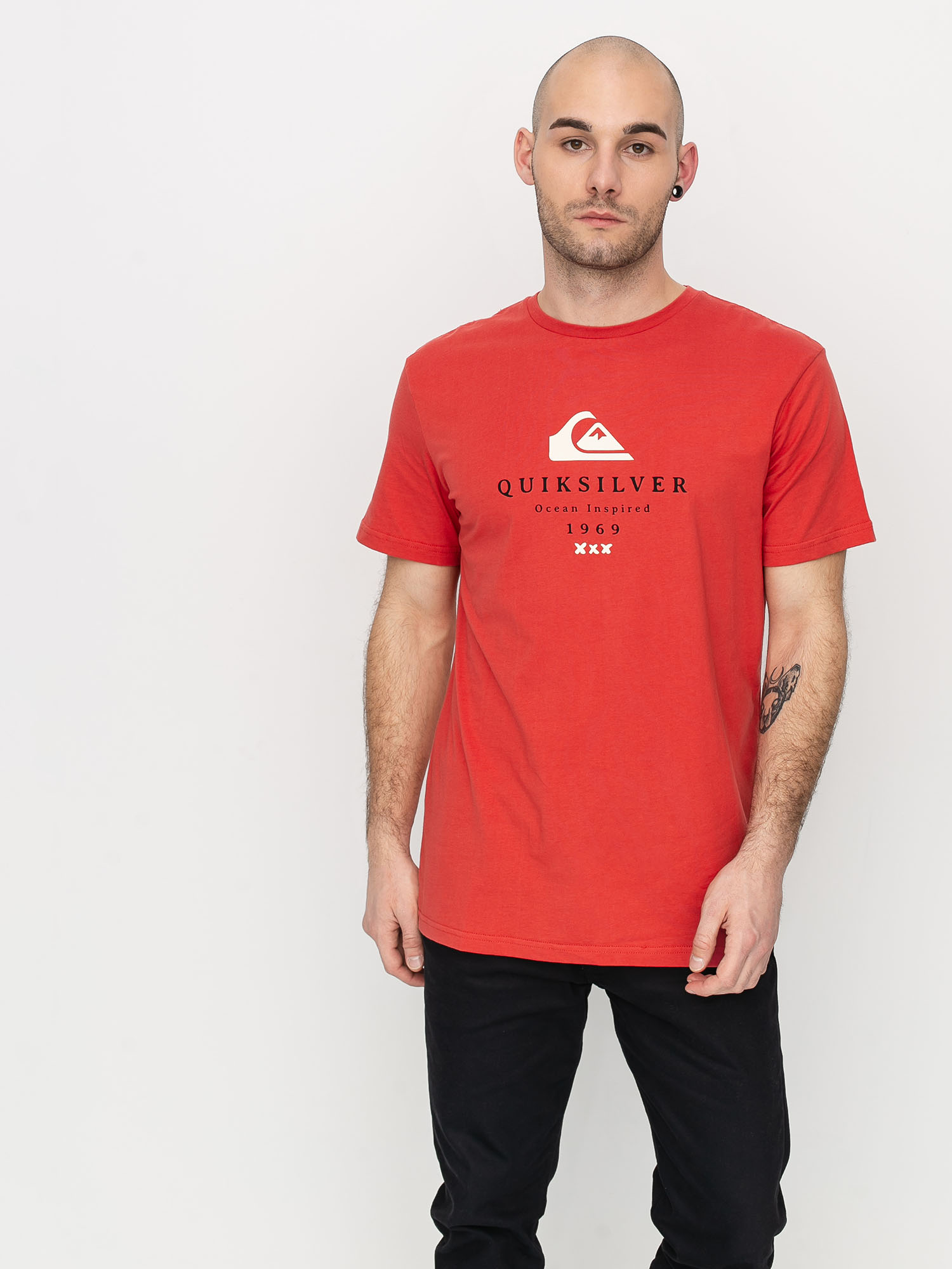 T-shirt Quiksilver First Fire (baked apple)