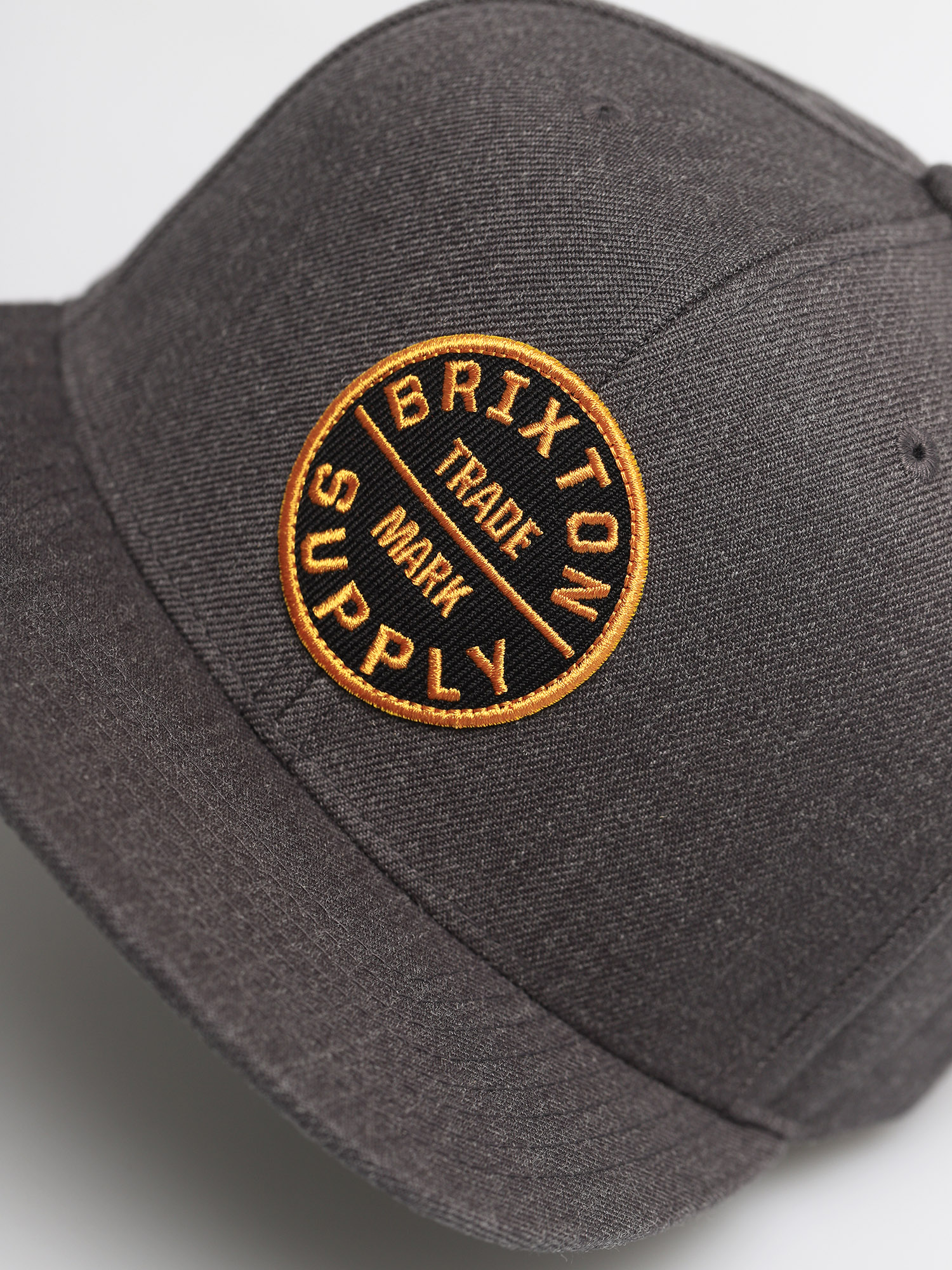 Czapka z daszkiem Brixton Oath III ZD (heather charcoal)