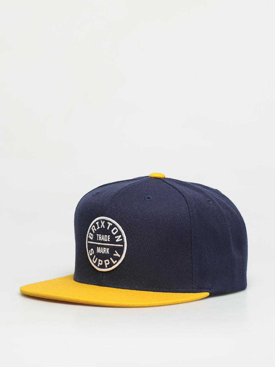 Czapka z daszkiem Brixton Oath III ZD (sunset yellow/washed navy)