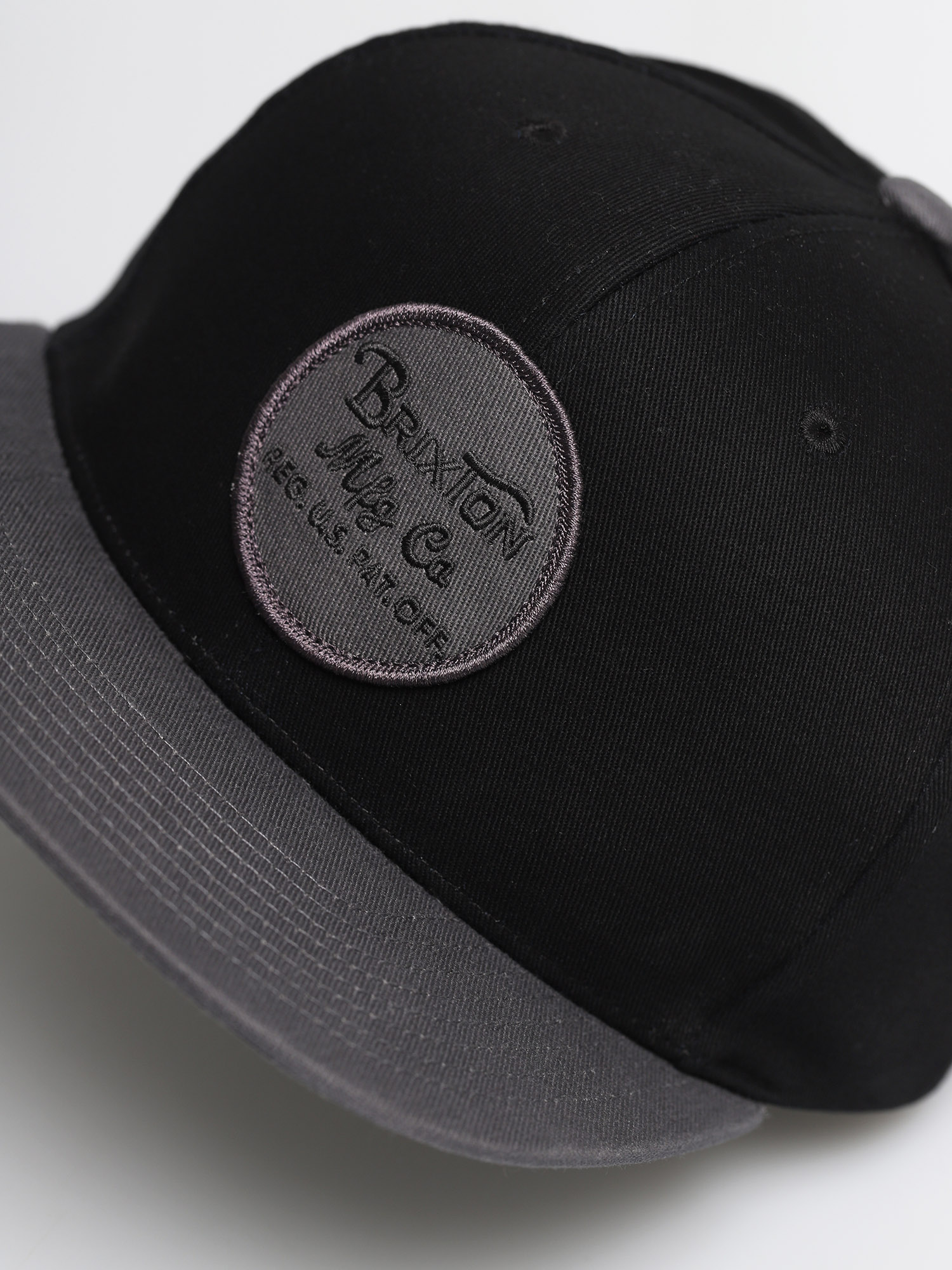 Czapka z daszkiem Brixton Wheeler ZD (black/charcoal)