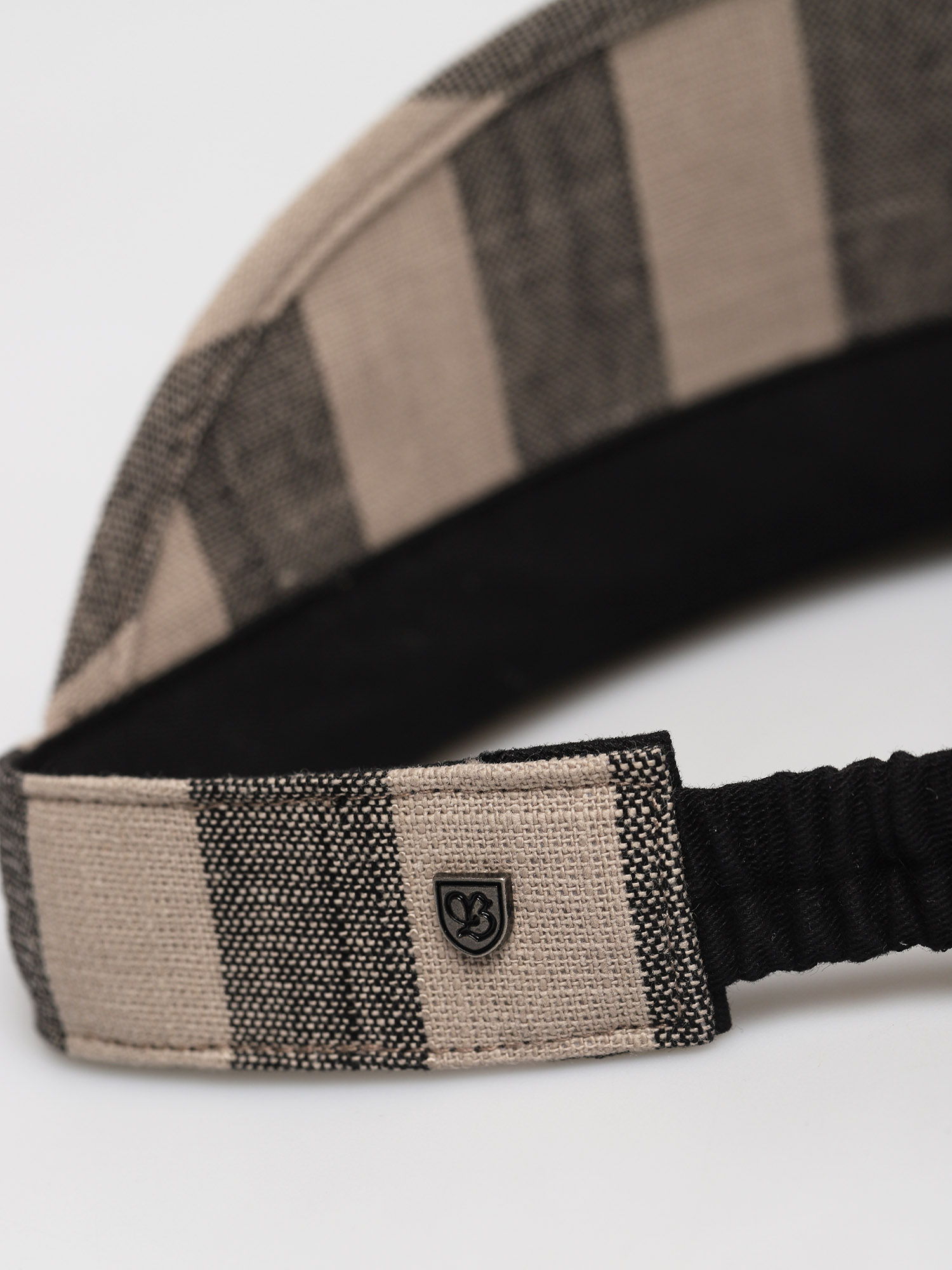 Czapka z daszkiem Brixton Monroe Visor Wmn (black/ivory)