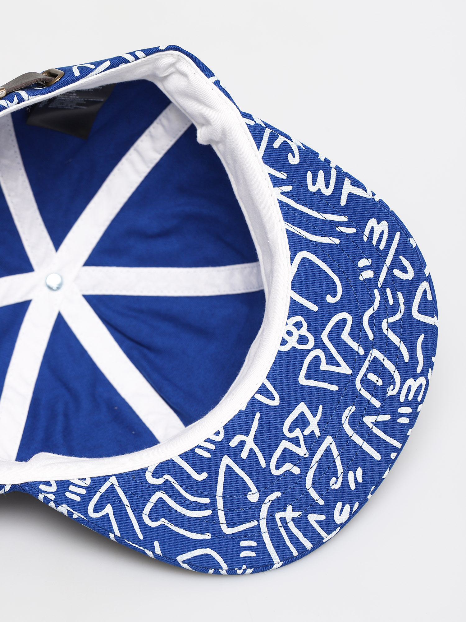 Czapka z daszkiem Brixton B Shield III ZD (royal/white)