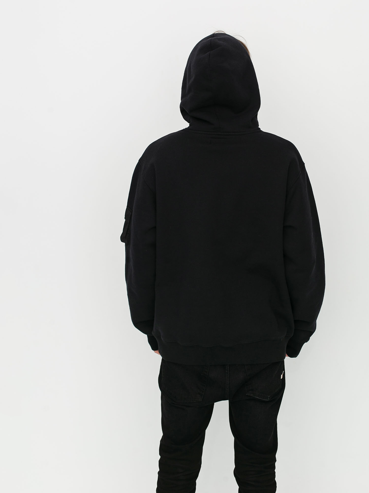 Bluza z kapturem Stussy Cargo Fleece HD (black)