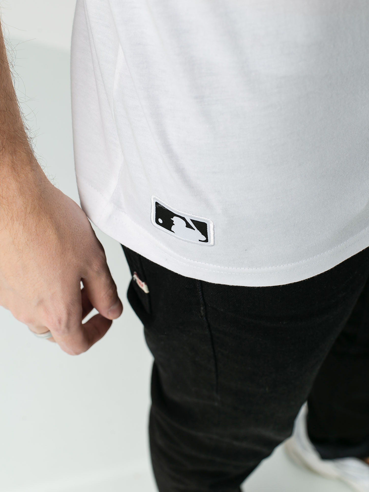 T-shirt New Era Mlb New York Yankees (whi)