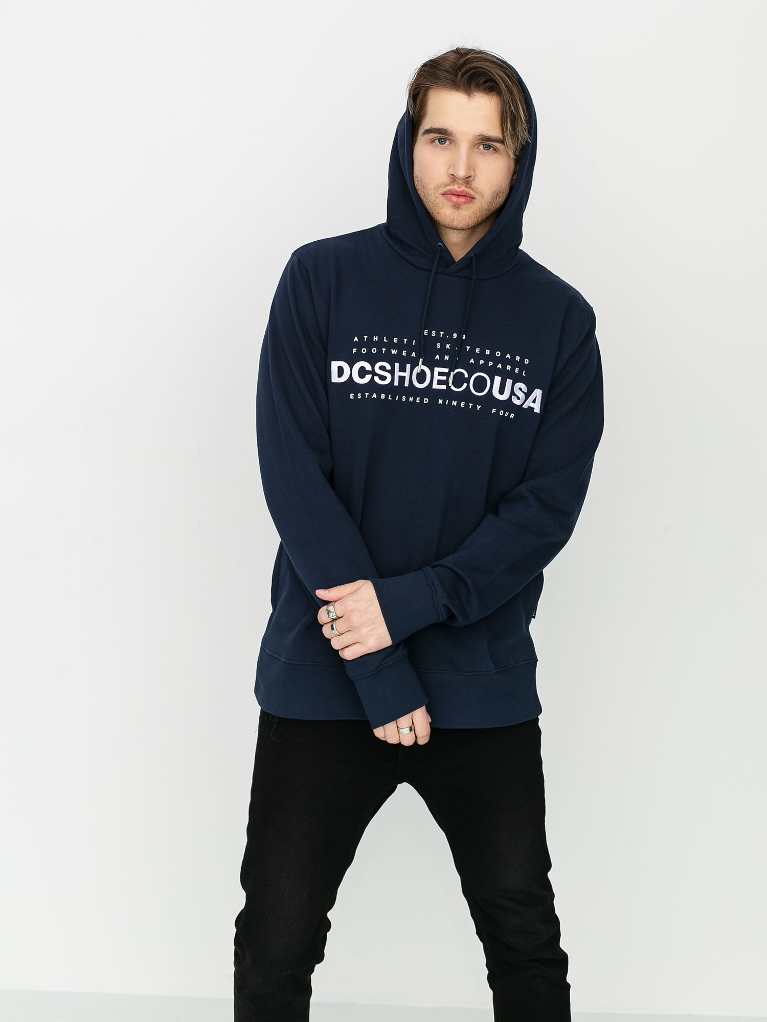 Bluza z kapturem DC Hazen HD (black iris)