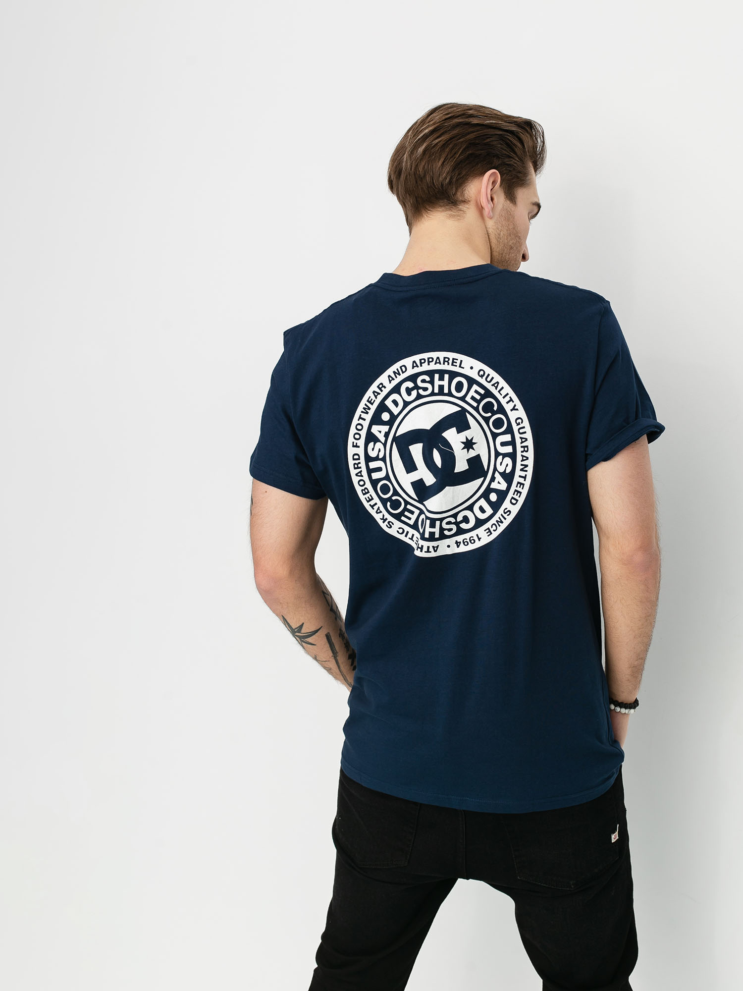 T-shirt DC Circle Star Fb 3 (black iris/ snow white)