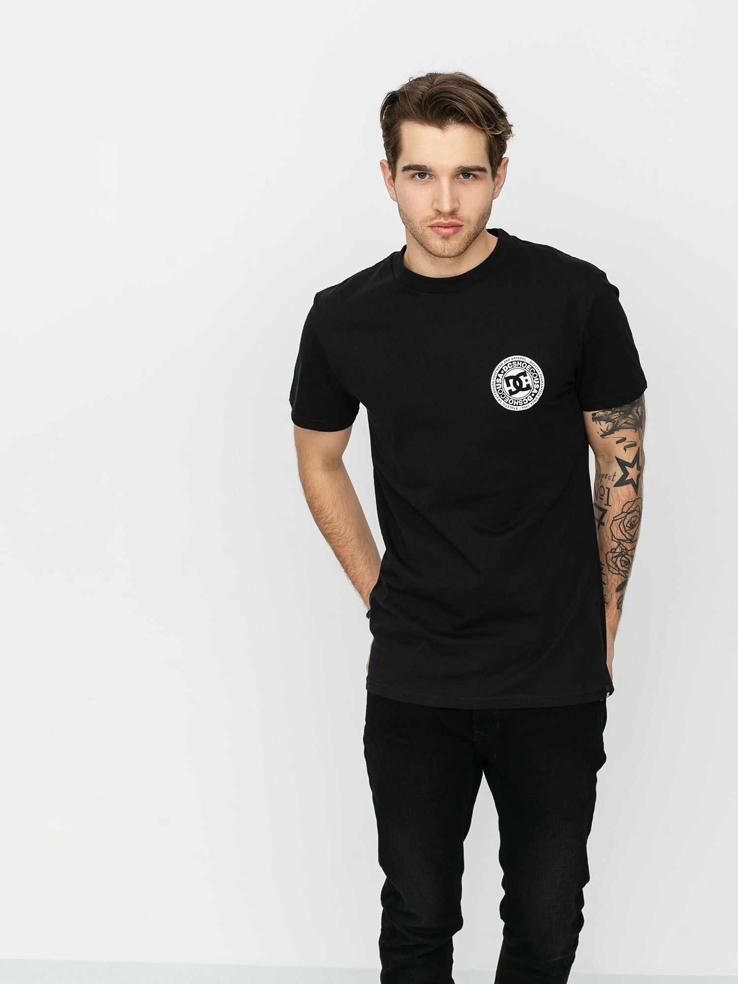 T-shirt DC Circle Star Fb 3 (black/snow white)