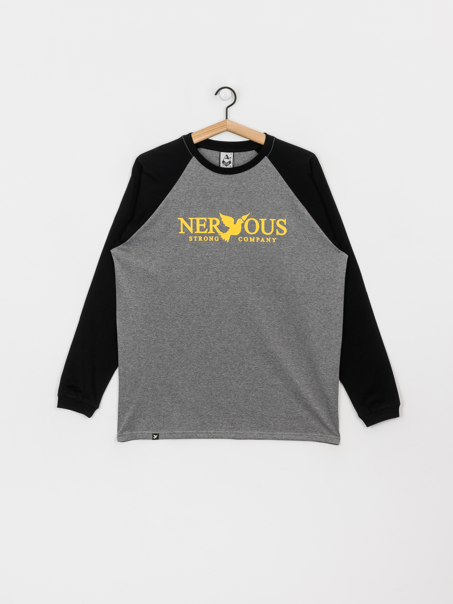 Longsleeve Nervous Classic (grey/black)