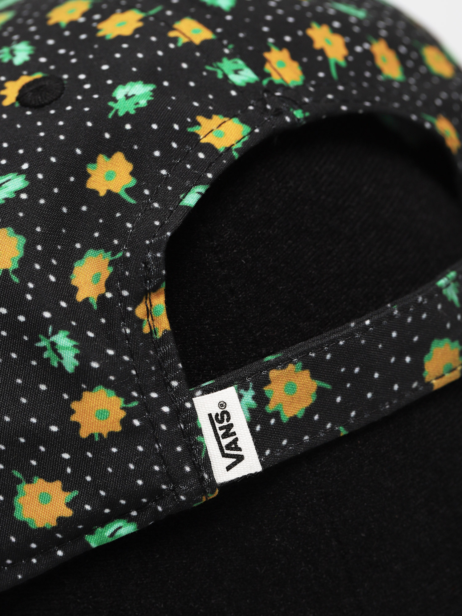 Czapka z daszkiem Vans Court Side Printed ZD Wmn (polka ditsy)