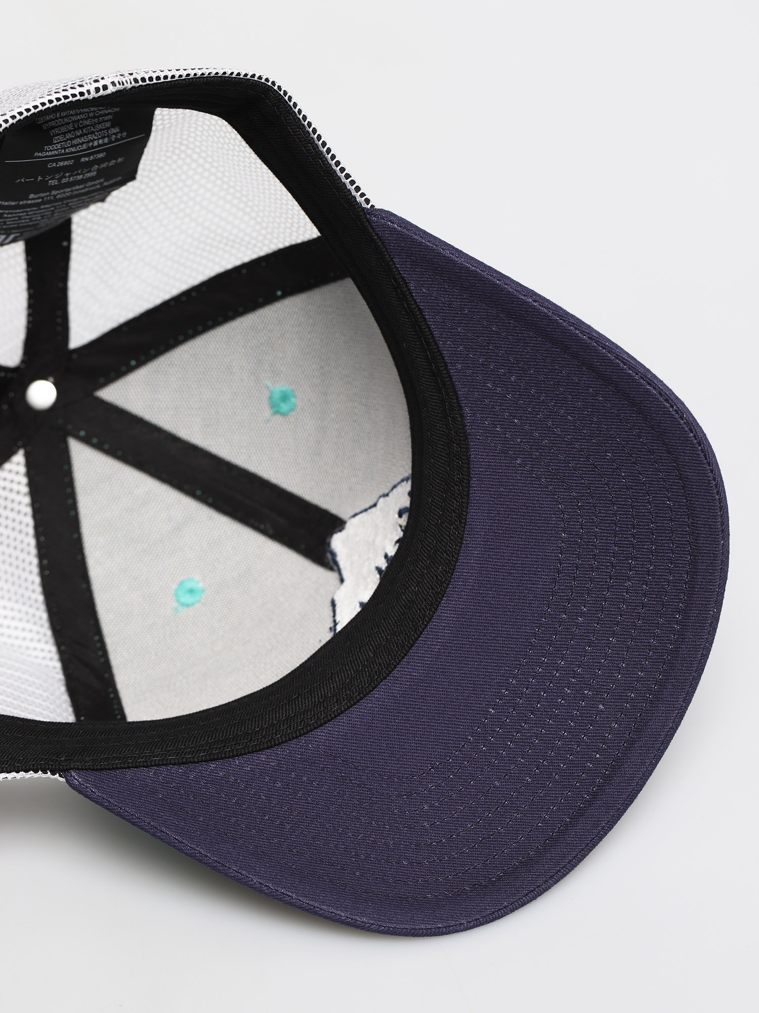 Czapka z daszkiem Burton Harwood ZD (dress blue/buoy blue)