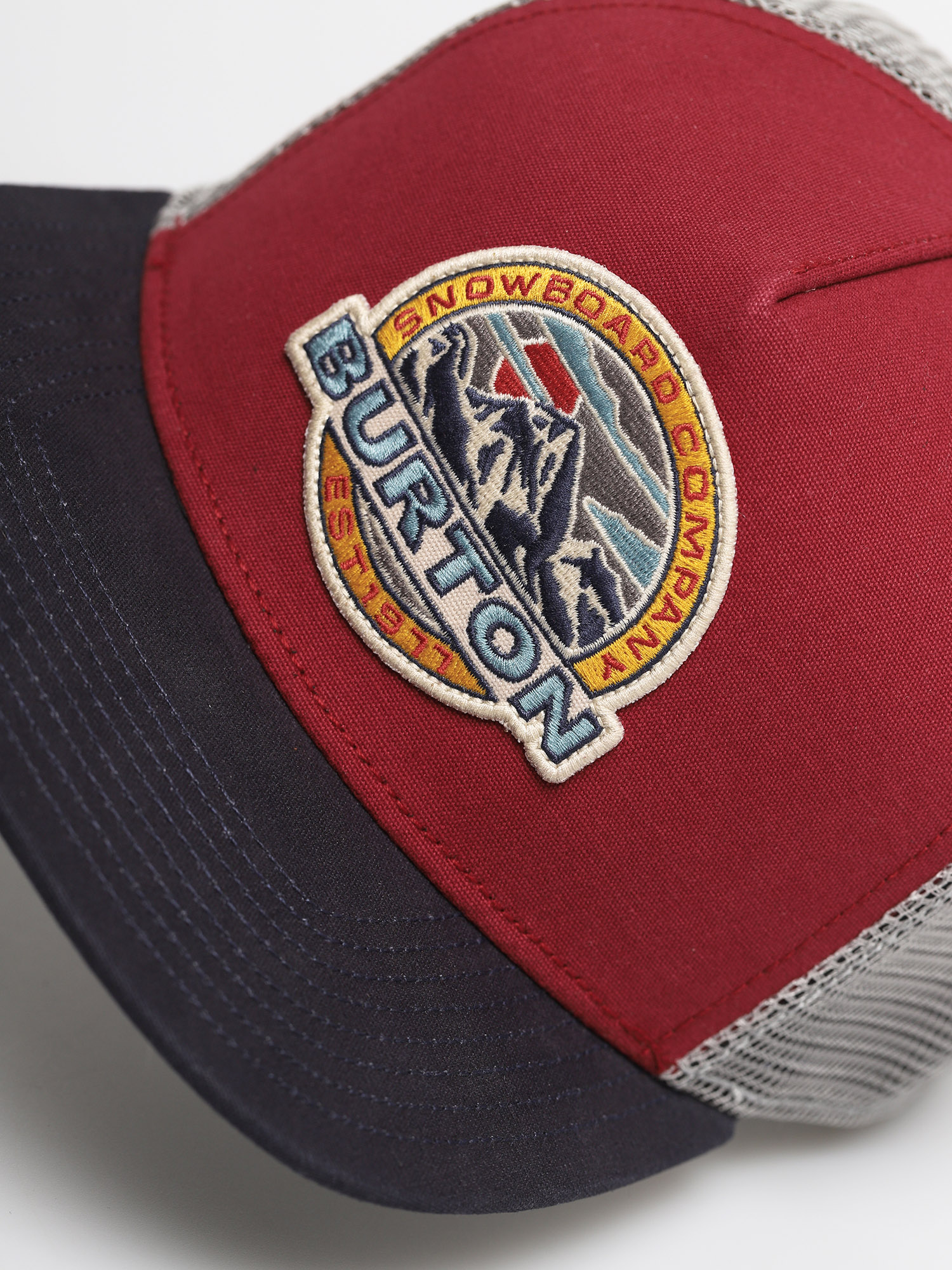 Czapka z daszkiem Burton Marble Head ZD (dress blue/tandori)