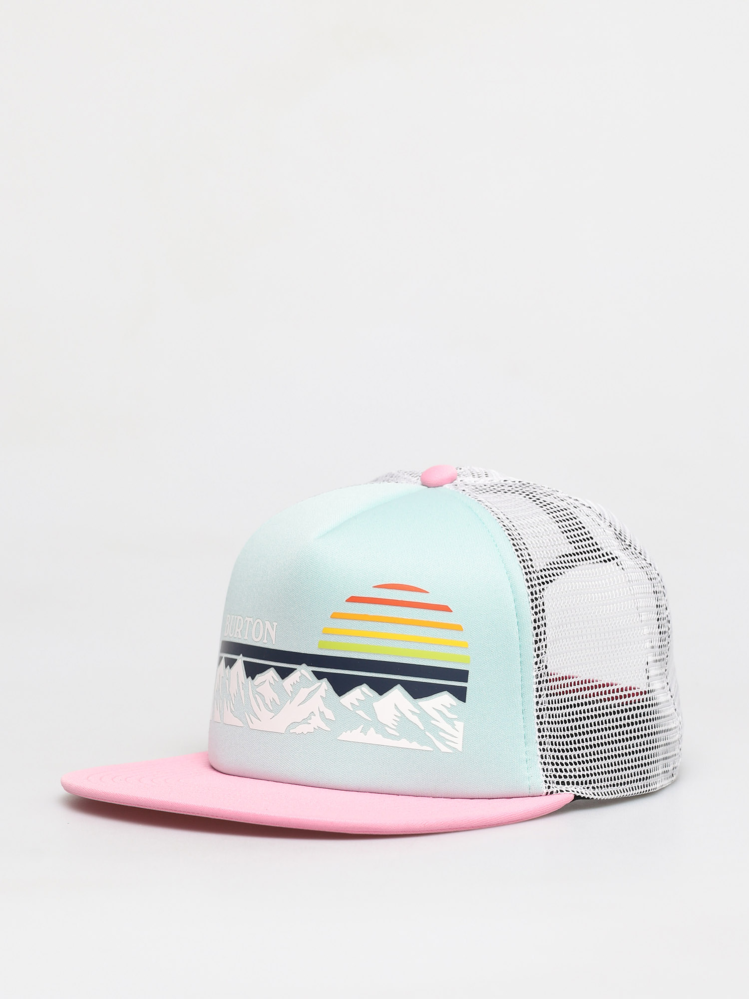 Czapka z daszkiem Burton I 80 Trucker ZD (ether blue/rosebud)