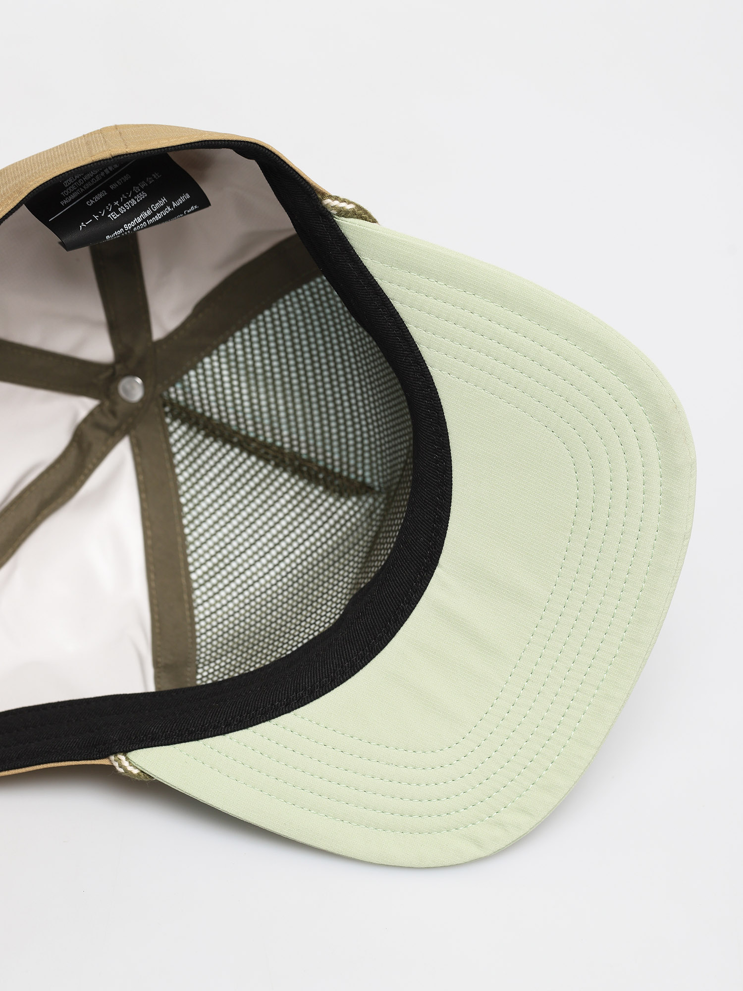 Czapka z daszkiem Burton Mallet ZD (ether blue/sage green)