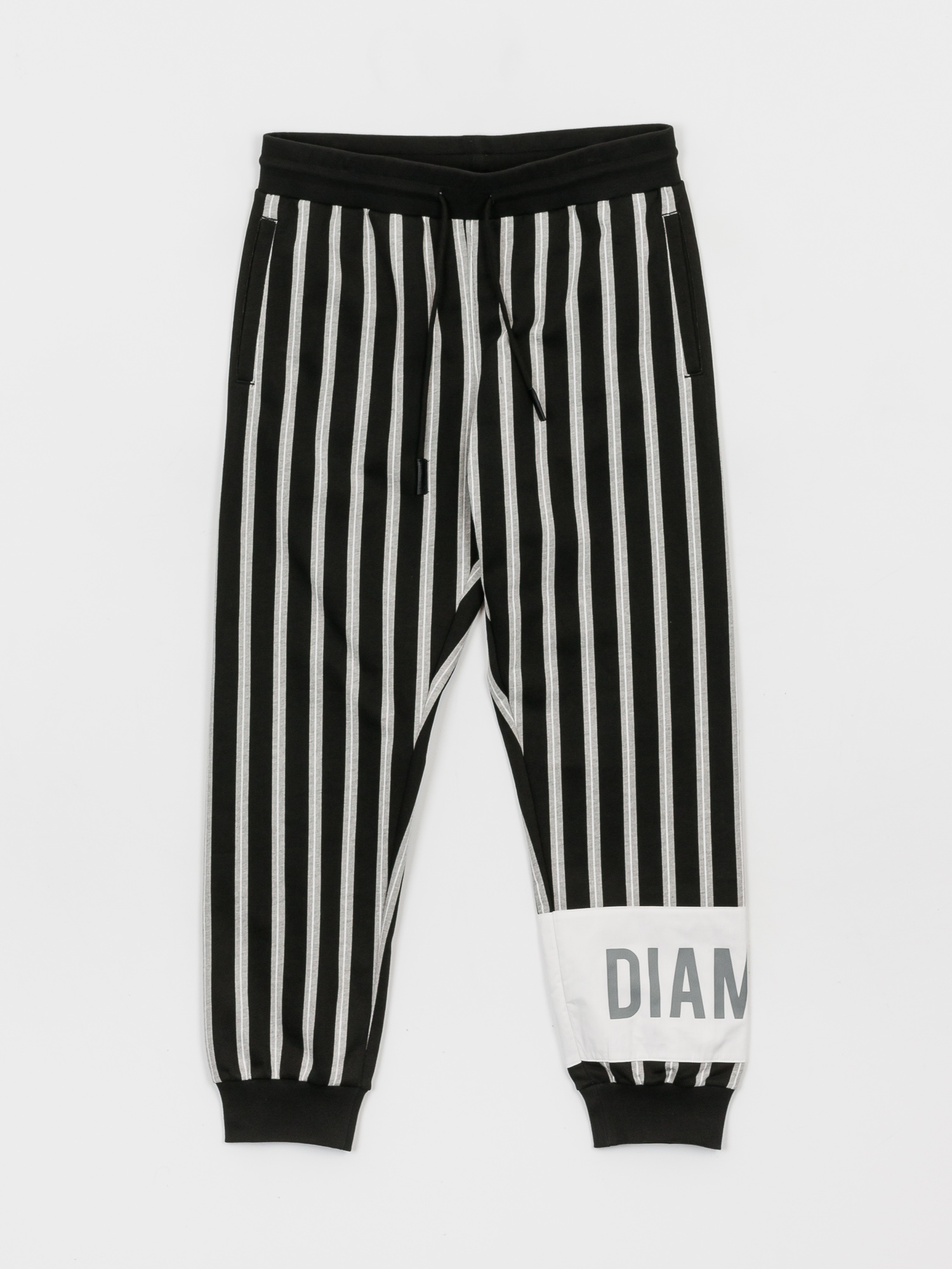 Spodnie Diamond Supply Co. Lafayette Striped (black)