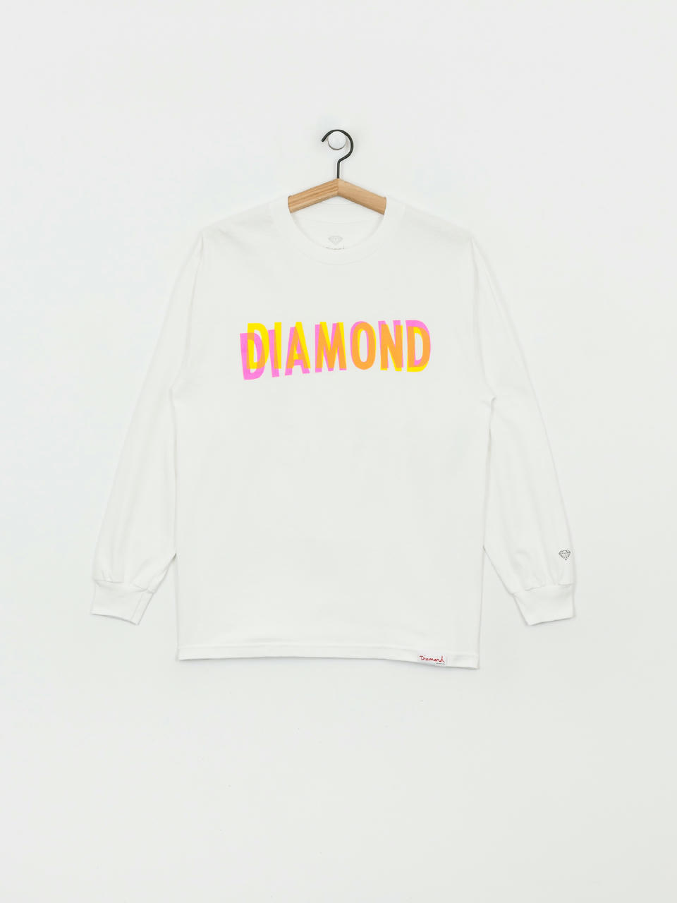 Longsleeve Diamond Supply Co. For Everyone (white)