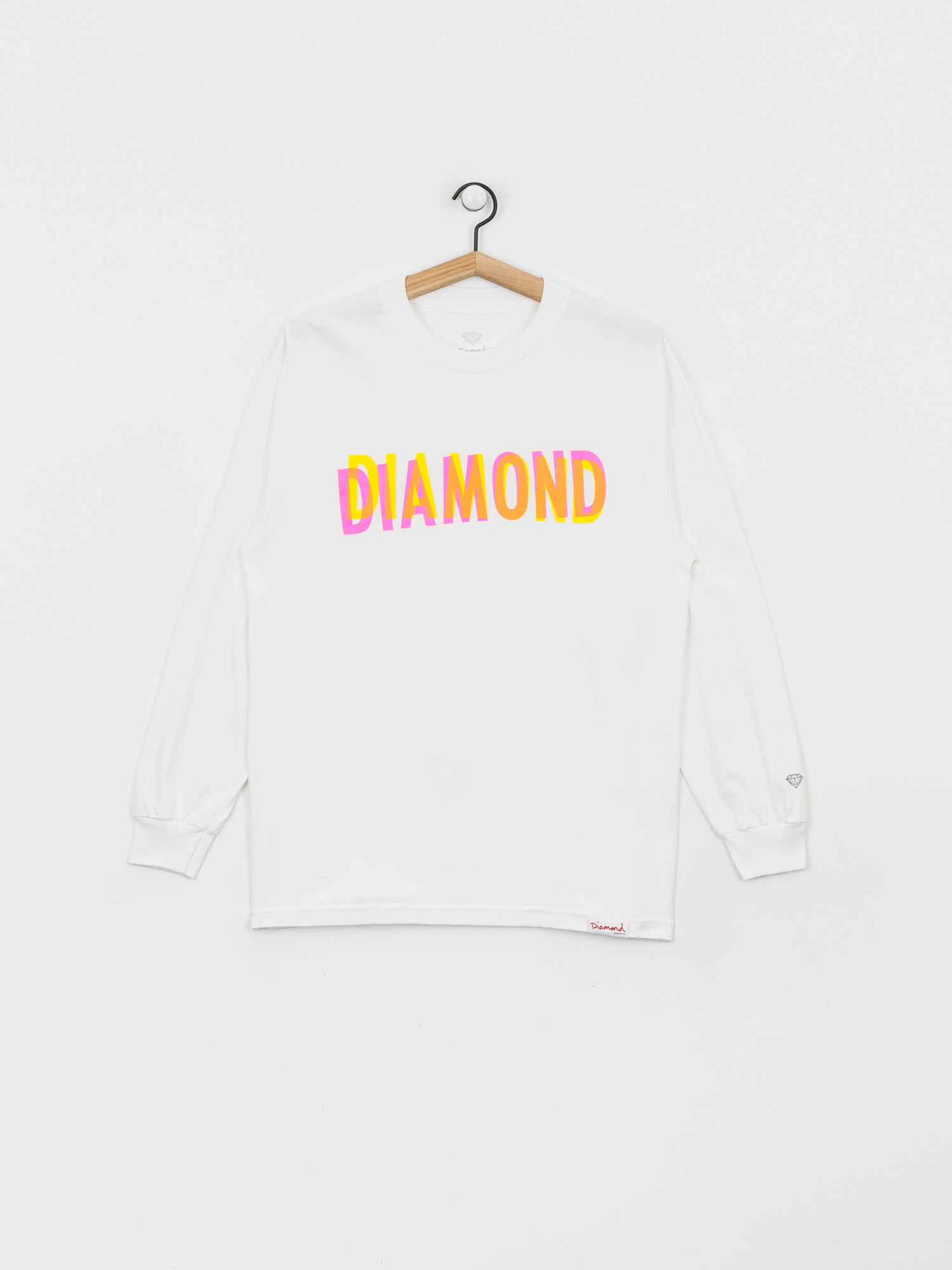 Longsleeve Diamond Supply Co. For Everyone (white)
