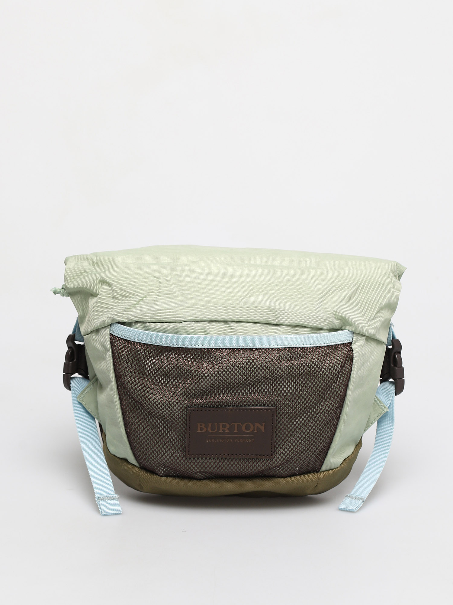 Torba Burton Haversack Small Bag (sage green crinkle)