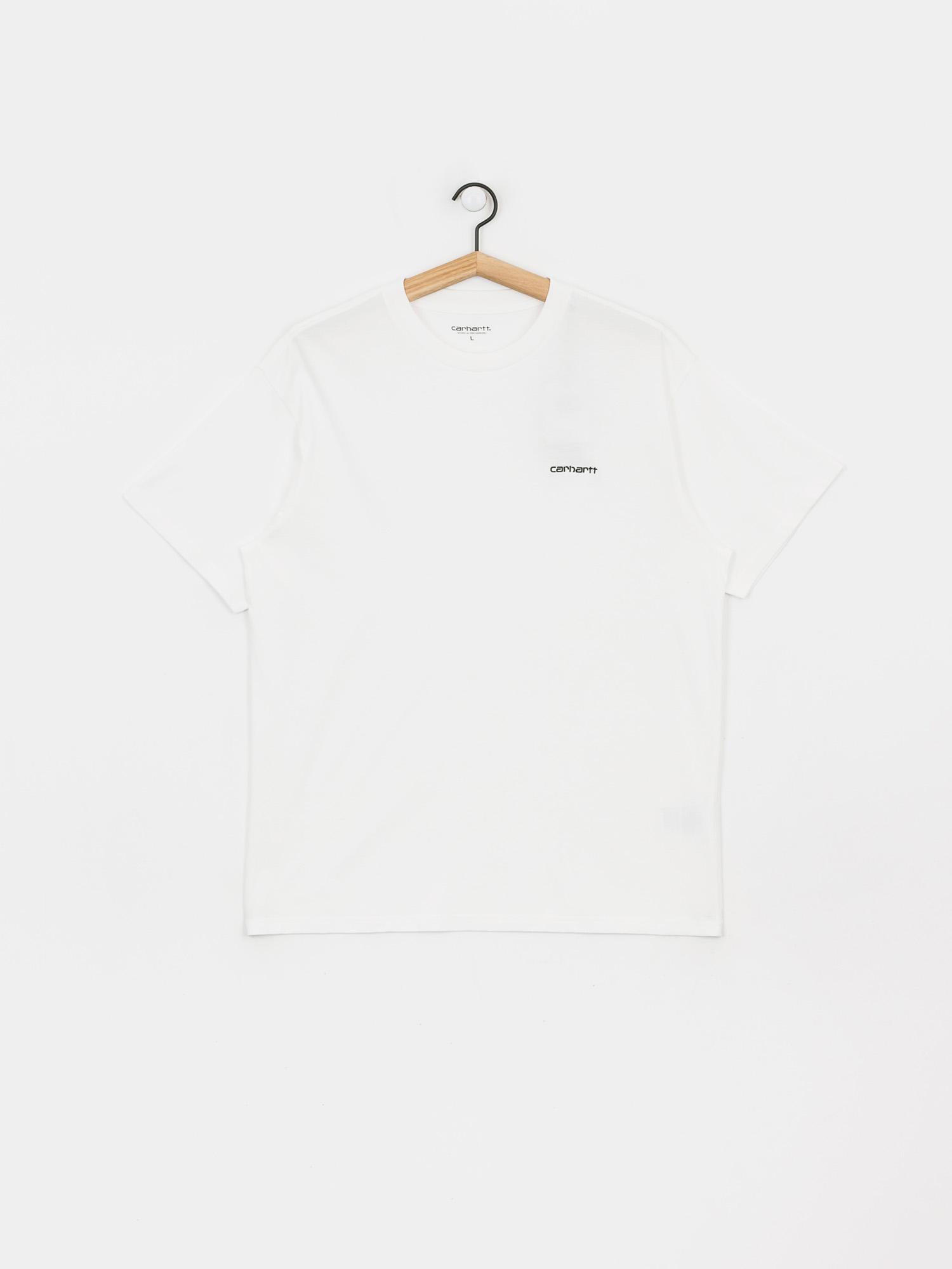 T-shirt Carhartt WIP Script Embroidery (white/black)