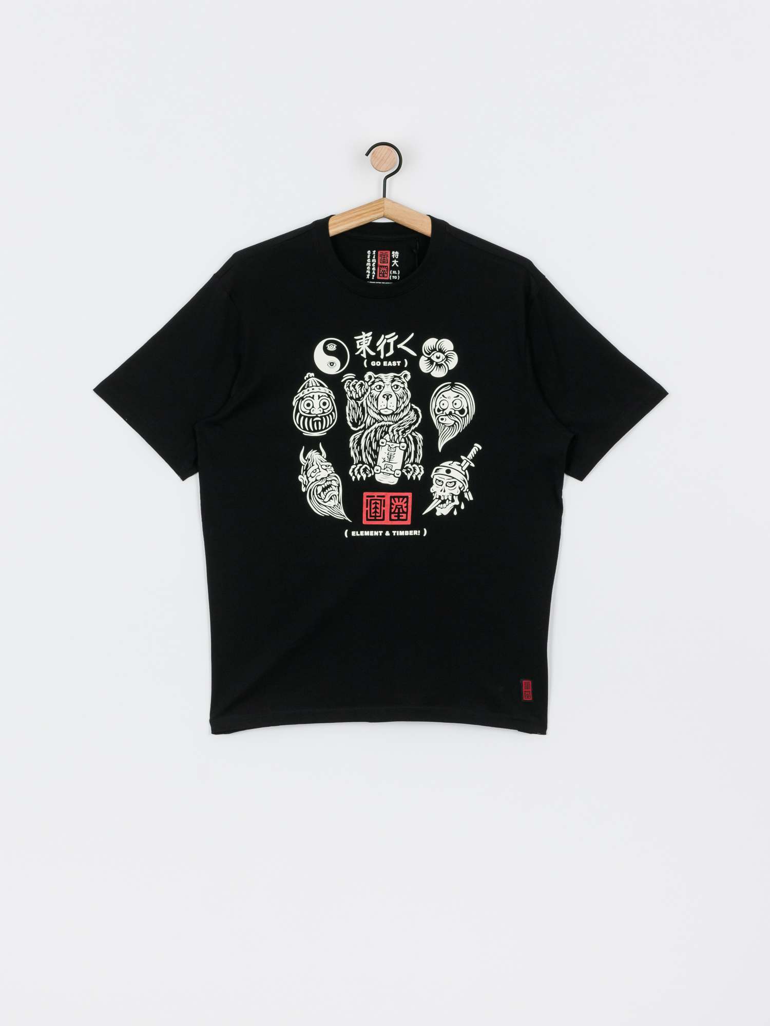 T-shirt Element Flash (flint black)