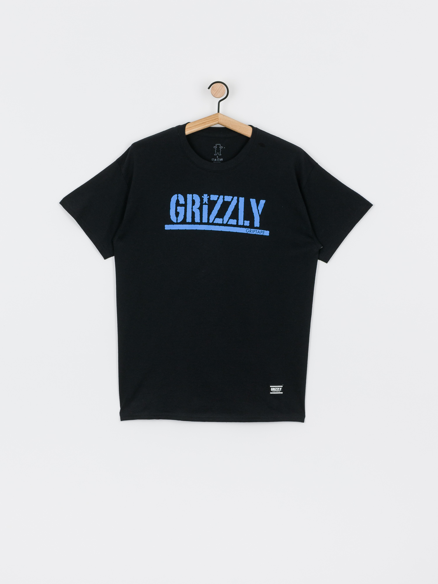 T-shirt Grizzly Griptape Stamp (black)