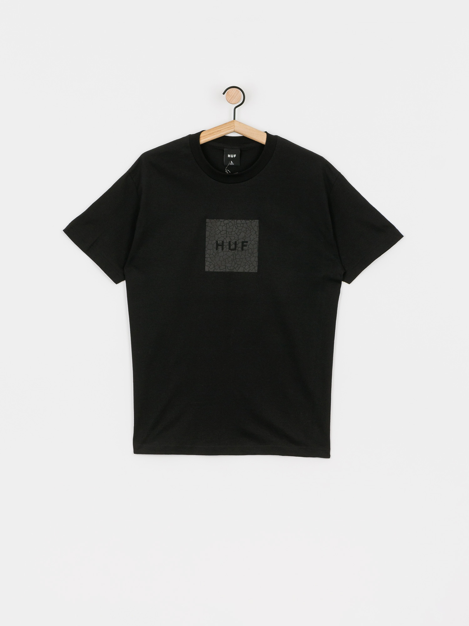 T-shirt HUF Quake Box Logo (black)