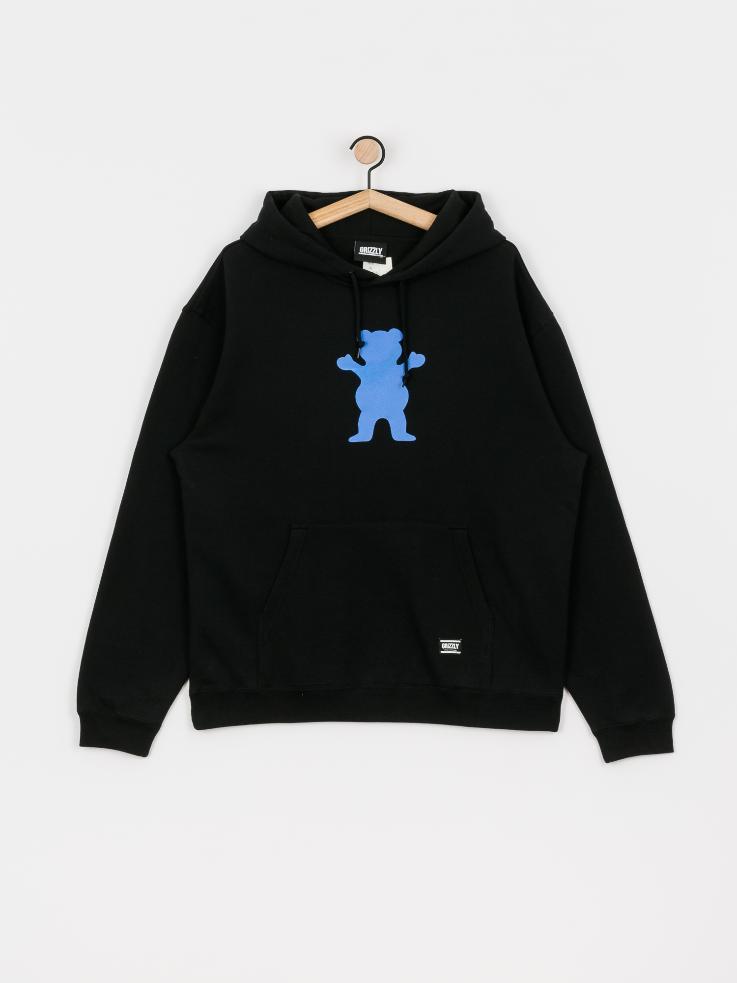Bluza z kapturem Grizzly Griptape Og Bear HD (black)