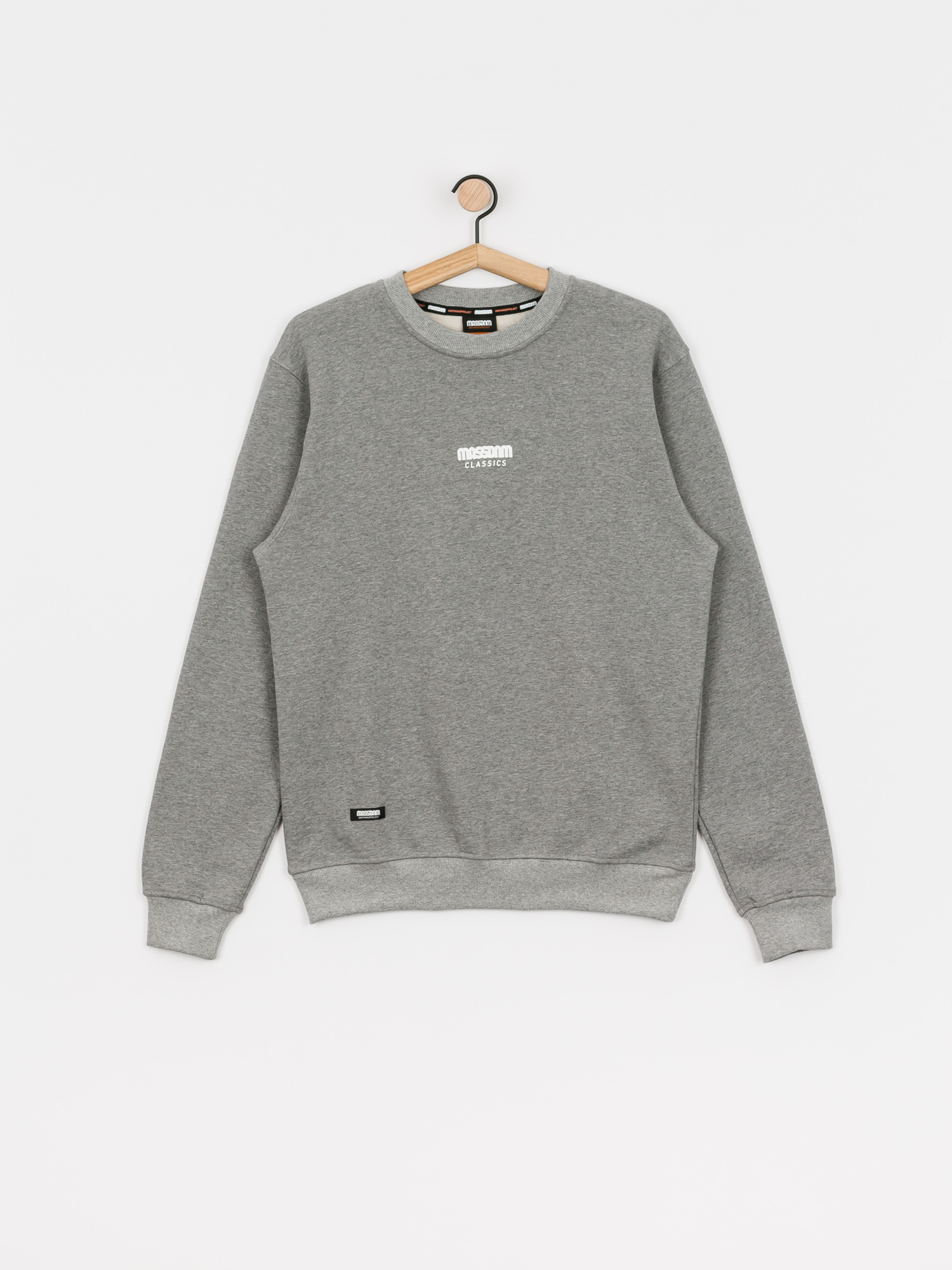 Bluza MassDnm Classics Small Logo (lt heather grey)