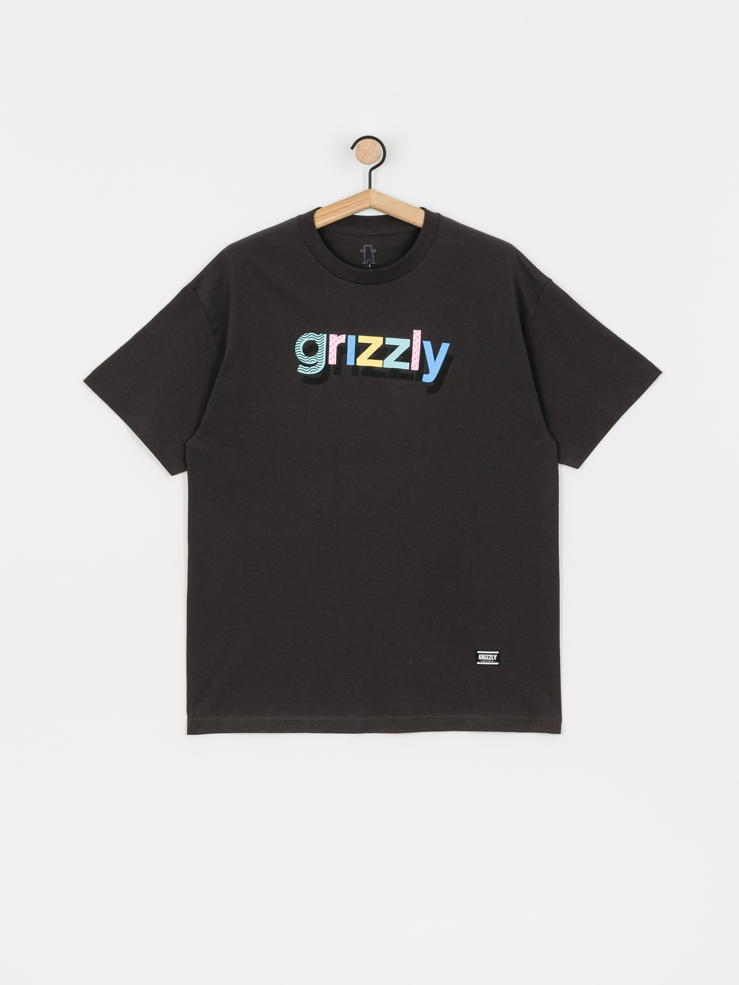 T-shirt Grizzly Griptape To The Max (charcoal)