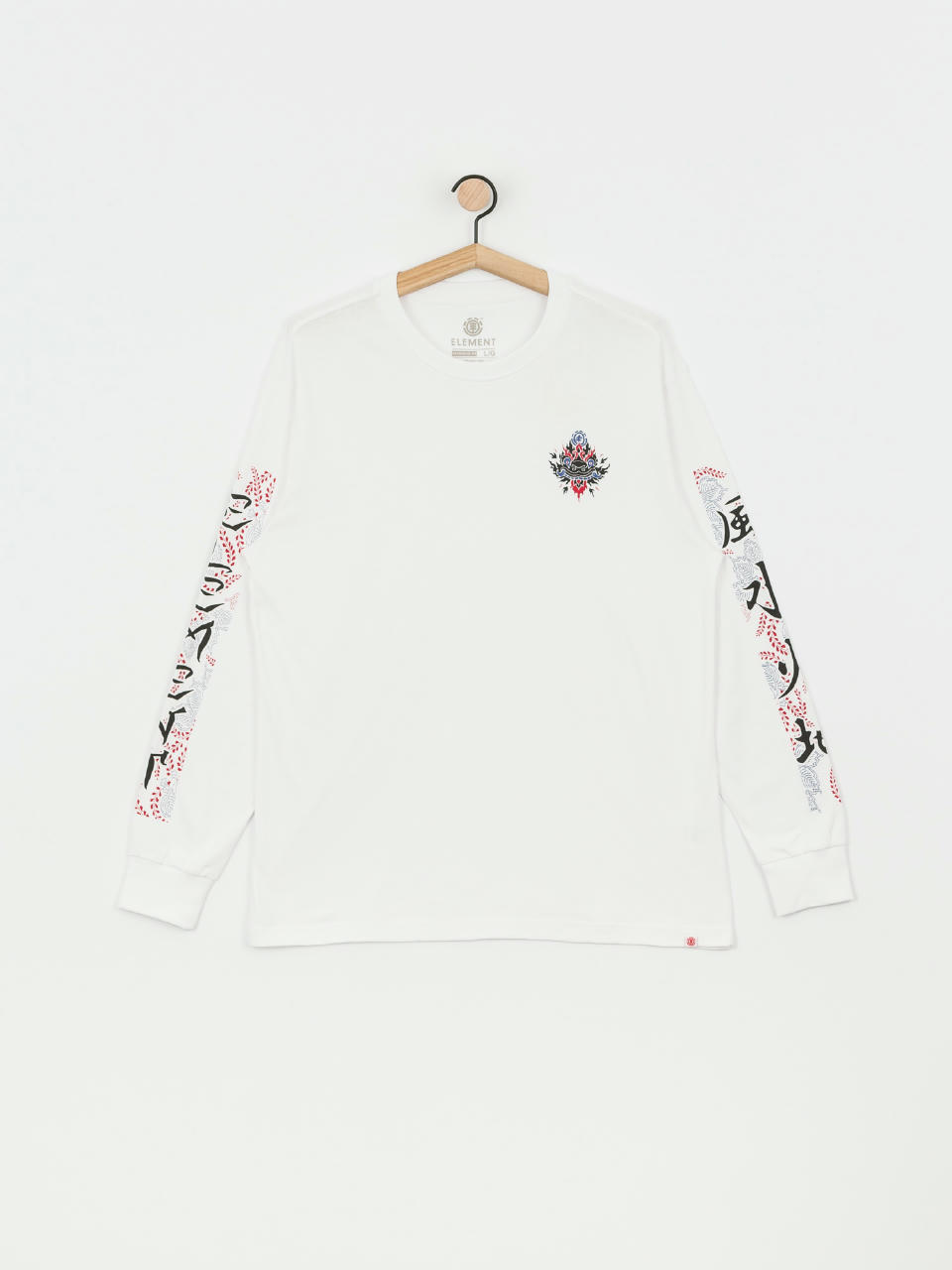 Longsleeve Element Yarbo (optic white)